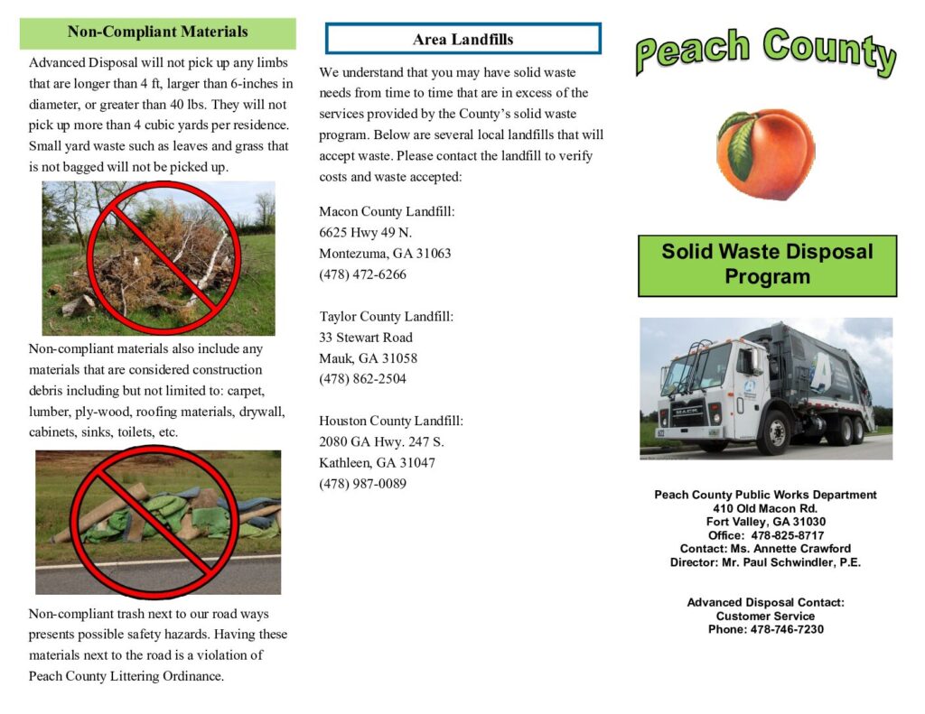 thumbnail of Trash Brochure 2013